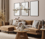 Lampa wisząca Canello  (PND-406007-7-HBR) - Italux