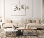 Lampa wisząca Canello  (PND-406007-10-HBR) - Italux