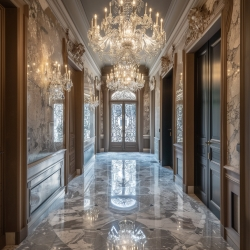 Żyrandole na Korytarz