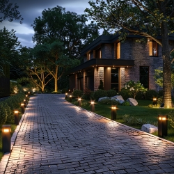 Oświetlenie Podjazdu