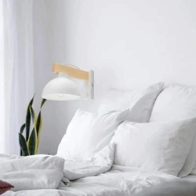 Eleganckie białe kinkiety w Tomix.pl - stylowe oświetlenie do każdego wnętrza