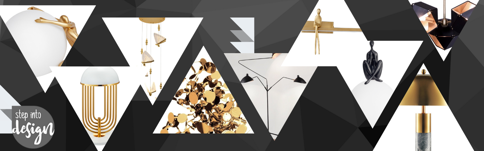 Baner Step into design - klasa - szyk - jakość - Design - Luxury Lamp Tomix