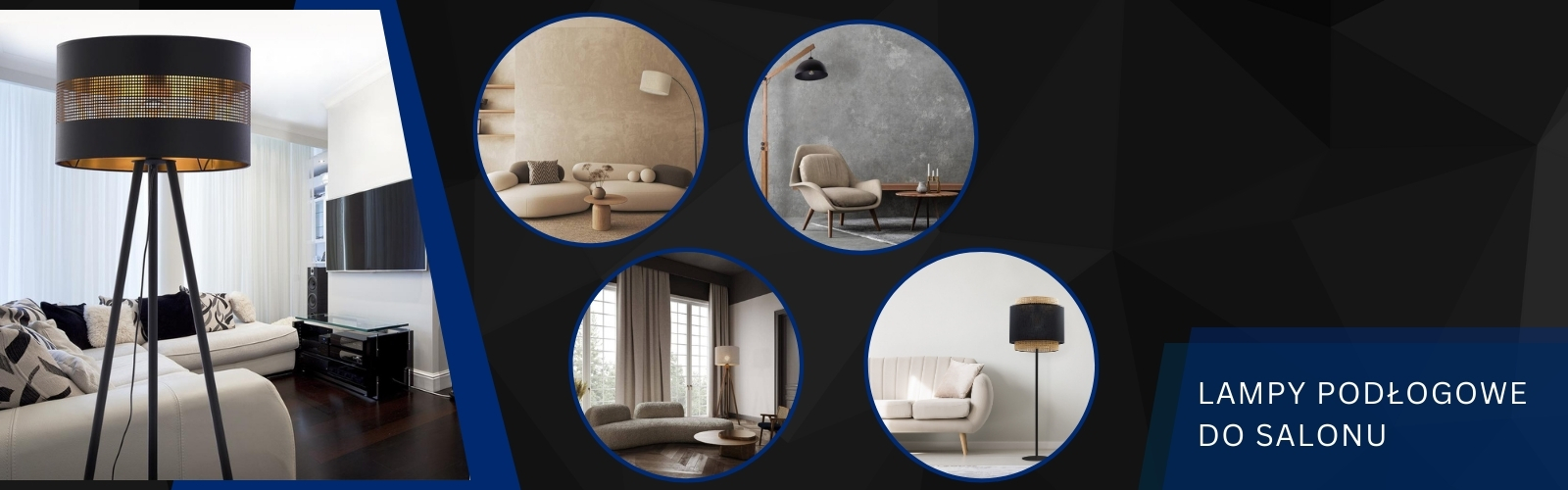 Baner Tk-lampy podlogowe do salonu - Tomix.pl