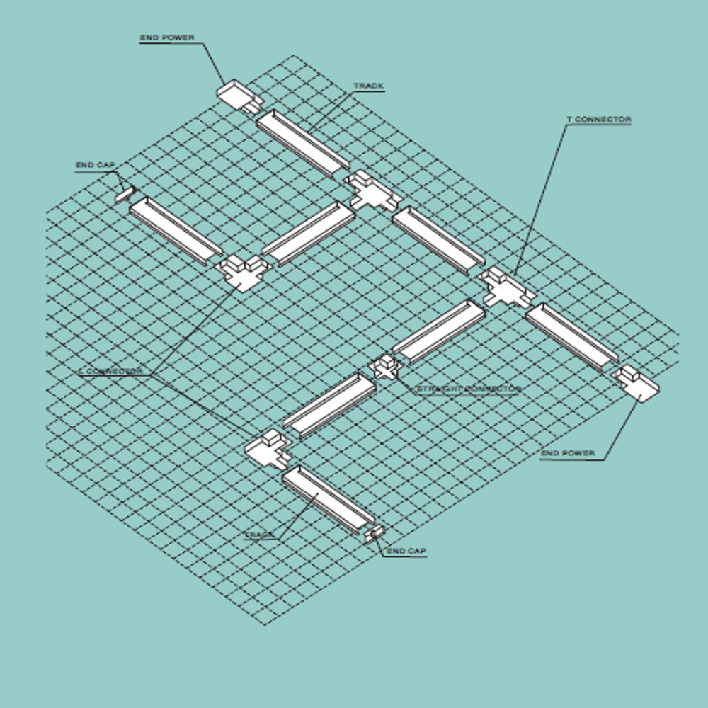 System szynowy Azzardo Track 1line 230V – funkcjonalne oświetlenie szynowe do nowoczesnych wnętrz