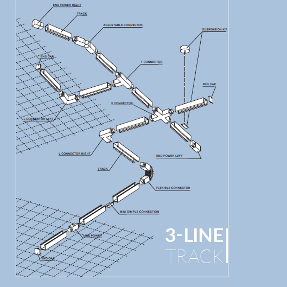 System Azzardo 3LINE Track – profesjonalne oświetlenie szynowe do domu i biura