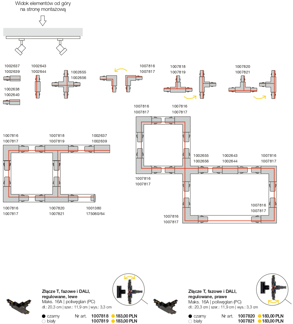 S-TRACK 3F – Profesjonalne oświetlenie szynowe 3-fazowe z systemem DALI do nowoczesnych przestrzeni