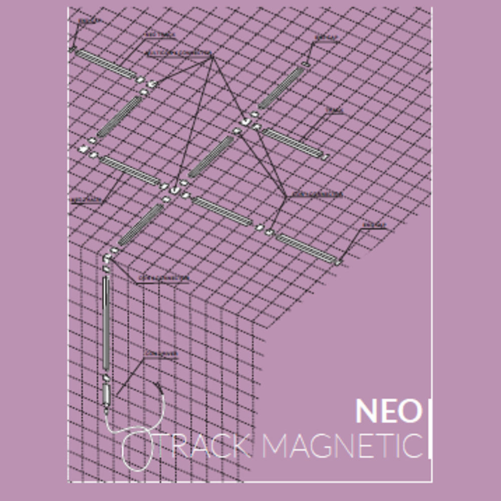 NEO TRUCK MAGNETIC Azzardo – nowoczesny system oświetlenia magnetycznego do sufitów podwieszanych