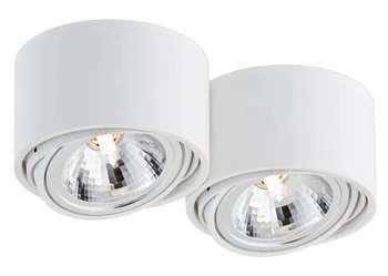 Plafon LUMOS 2x48W biały (70252201) - KASPA