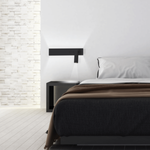 READING LIGHT LED 3W WITH BACKLIGHT 10W BLACK (H54 Zambelis) - Zambelis