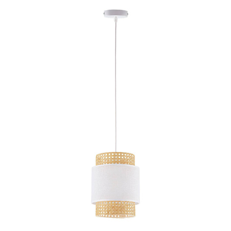 Lampa wisząca BOHO biała 1 PŁ Ø 20 (6528) - TK Lighting