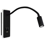 Lampka nocna BASE 8W+2W BLACK (ML63500) - Milagro