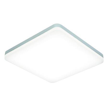 Plafon Noble 300mm square flush IP44 22W (54487) - Saxby