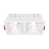 Lampa wpuszczana Alfa LED (DL043-02-15W4K-SQ-W) - Maytoni