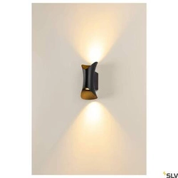 Kinkiet zewnętrzny up/down MODELA czarny (1007808) - SLV