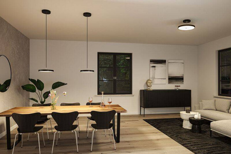 Oprawa sufitowa HILDOR LED DIM 2700K czarny matowy Ø 40 (PL96781) - PAULMANN
