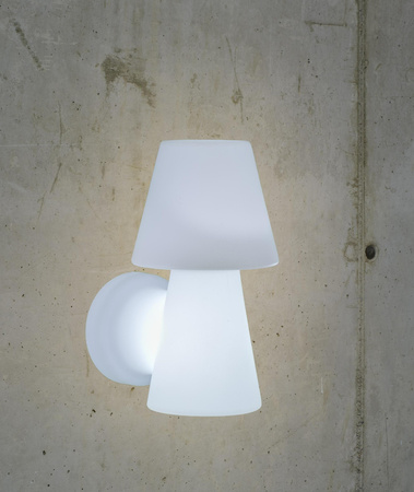 NEW GARDEN kinkiet na taras LOLA 35 WALL  (LUMLL035OPNW) - New Garden