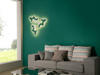 Marea lampa ścienna 1L (723955) - Schuller