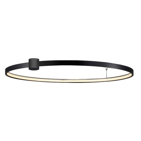 Lampa sufitowa Ring L CCT Ø 90 cm (LP-909/1C L BK CCT) - Light Prestige