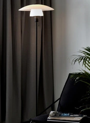 Lampa podłogowa VERONA Nordlux E27 25W Szkło Czarny