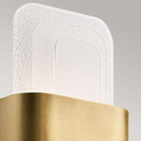 Kinkiet LED Serene - - Naturalny mosiądz (KL-SERENE-LED-W-NBR) - Elstead Lighting