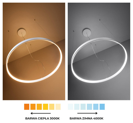 Lampa wisząca RIO 110 biały LED 4000K (TH.111) - Thoro Lighting