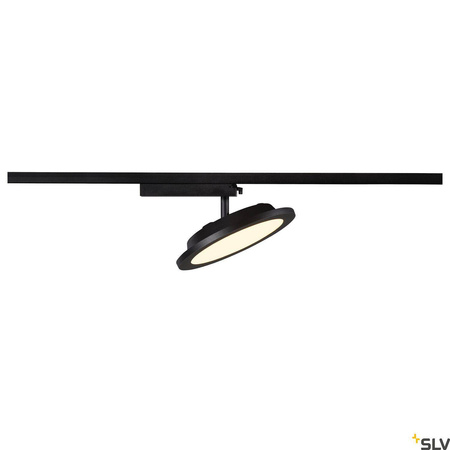 PANEL TRACK okrągły 150x300 mm, 1-fazowy spot czarny 18 W 3000 K (1004935) - SLV