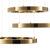 Lampa wisząca CIRCLE 60+60+60 LED złoty połysk na 1 podsufitce (DN924-60+60+60 gold) - Step into Design