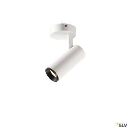 NUMINOS® SPOT DALI S, wewnętrzna oprawa sufitowa natynkowa LED, biała/czarna 4000 K 60° (1004408) - SLV