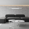 Lampa wisząca Cali L LED CCT Tuya biała  (LP-1301/1P L WH Smart) - Light Prestige