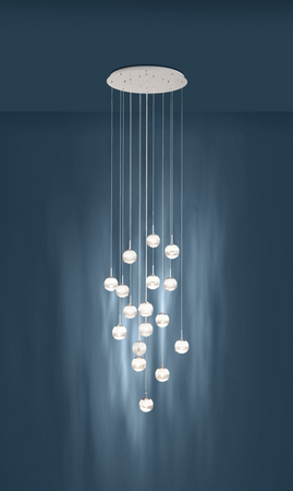 Lampa wisząca MONTEFIO 2 chrom (39547) - EGLO