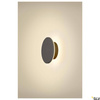 Kinkiet zewnętrzny D-RING S czarna (1007911) - SLV