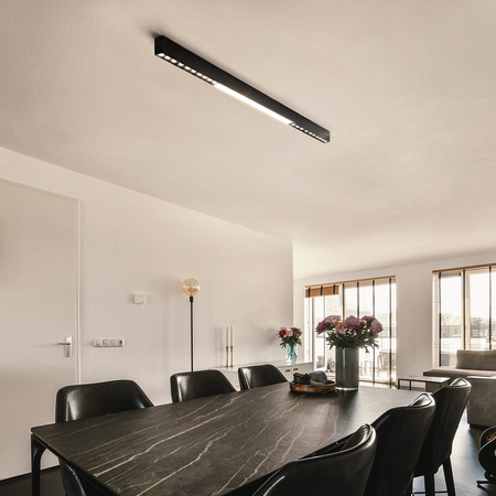 Lampa liniowa premium czarna 40W 4000K DDXT1200 - DomenoLED