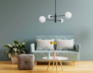 Dorado 4 lampa wisząca czarna (LP-002/4P BK) - Light Prestige
