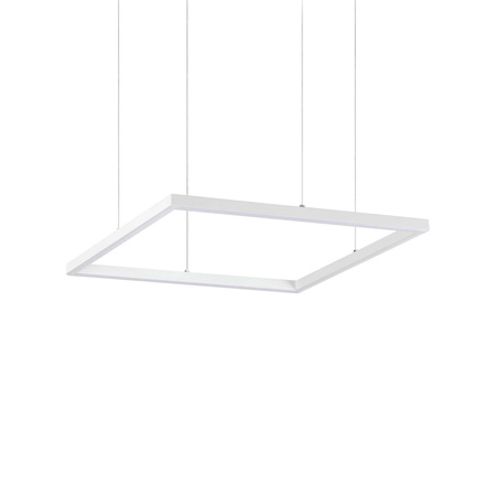 Lampa wisząca ORACLE SLIM Biały (ORACLE_SLIM_SP_D050_SQUARE_3000K_ON-OFF_WH) - Ideal Lux