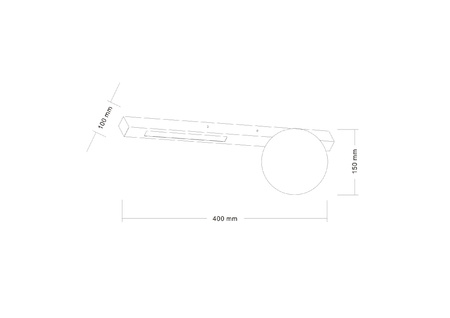 LUND KINKIET CZARNY/BLACK (W231102-1) - Zuma Line