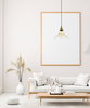 Lampa wisząca Hubert kol. czarny, złoty (MDM-2381/1) Italux - żyrandol