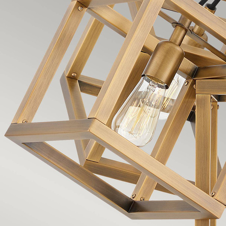 Lampa wisząca Ensemble - 5 źródeł światła - Szczotkowany brąz (QN-ENSEMBLE5P-BB) - Quintiesse