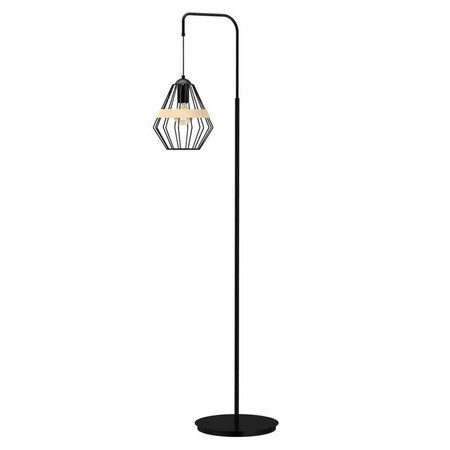 Lampa stojąca CLIFF BLACK 1xE27 (MLP5528) - Milagro