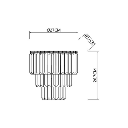 Kinkiet MILANO 2xE14 (ML1495) - Milagro