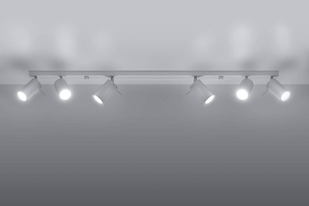 Plafon RING 6L biały (SL.0333) - Sollux