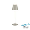 Przenośna LAMPA STOŁOWA USB EURIA SZARA (19250-40) - Paul Neuhaus
