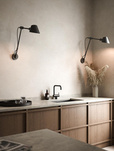 Lampa ścienna STAY Nordlux E27 60W Aluminium Czarny