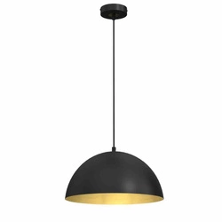 Lampa wisząca BETA BLACK/GOLD Ø 35 cm (MLP7896) - Milagro