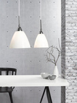 Lampa wisząca READ Nordlux E27 60W Szkło Biały