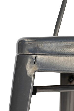 Krzesło barowe TOWER BIG BACK 76  (Paris) metal (KH010100967) - King Home