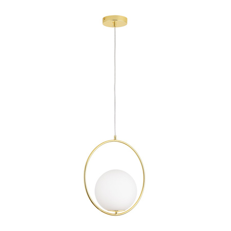 Lampa wisząca COSTA ROUND złota 35 cm (DP0001A-350R) - Step into Design