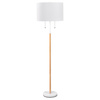 Lampa stojąca Fogo 2xE27 biała  (LP-0304/2F WH) - Light Prestige