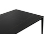 Stół SLIM 240x100 czarny - ceramiczny     marmur, aluminium (KH1501100240) - King Home