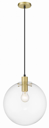 Ozdobna lampa wisząca Puerto złota duża (śr.30) - Light Prestige LP-004/1P L GD
