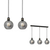 Lampa wisząca OMEGA BLACK / GOLD 3xE27 (MLP6531) - Eko-Light